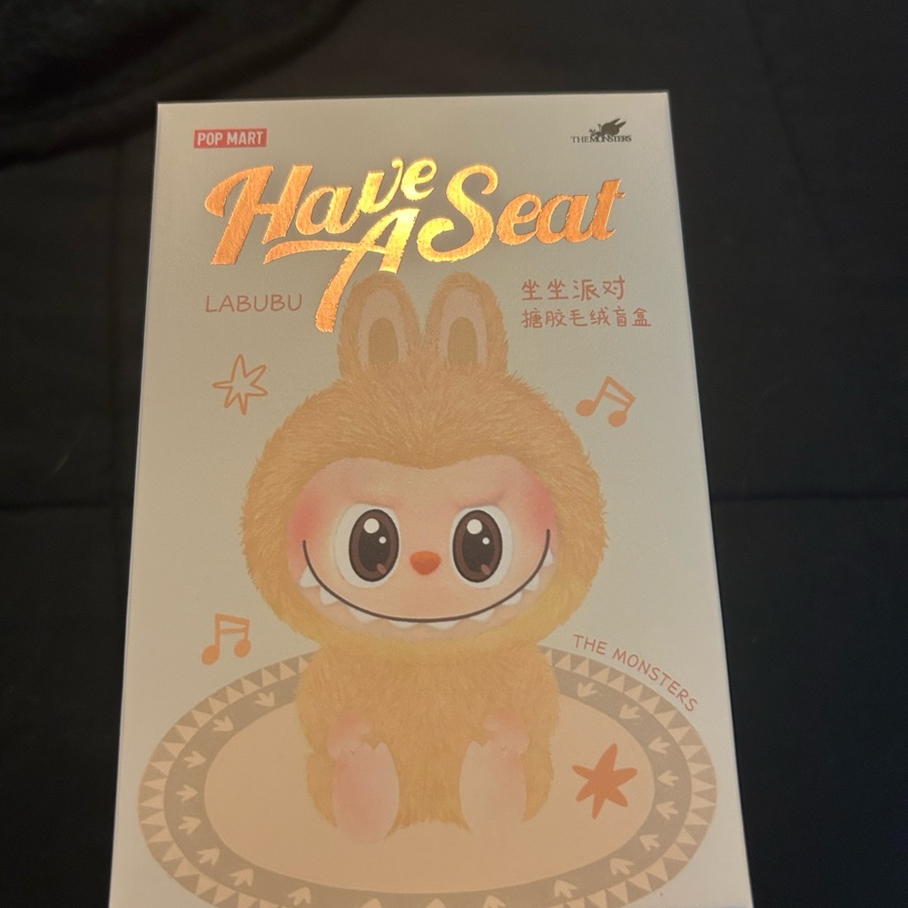 Pop Mart Labubu Plush Toy - Brown